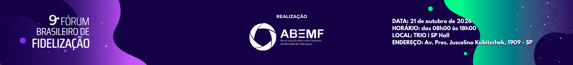 Banner do evento